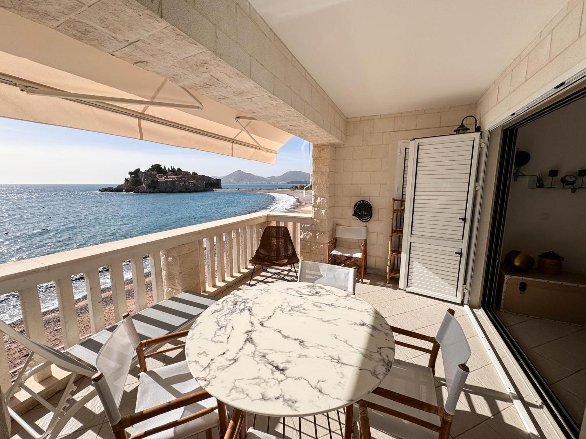 Apartment Radovic Sveti Stefan Exterior foto